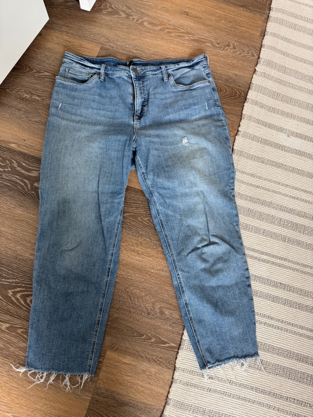 Kut from the Kloth 18W RACHEL Women’s Mid Wash Blue Jeans - Casual Straight Leg